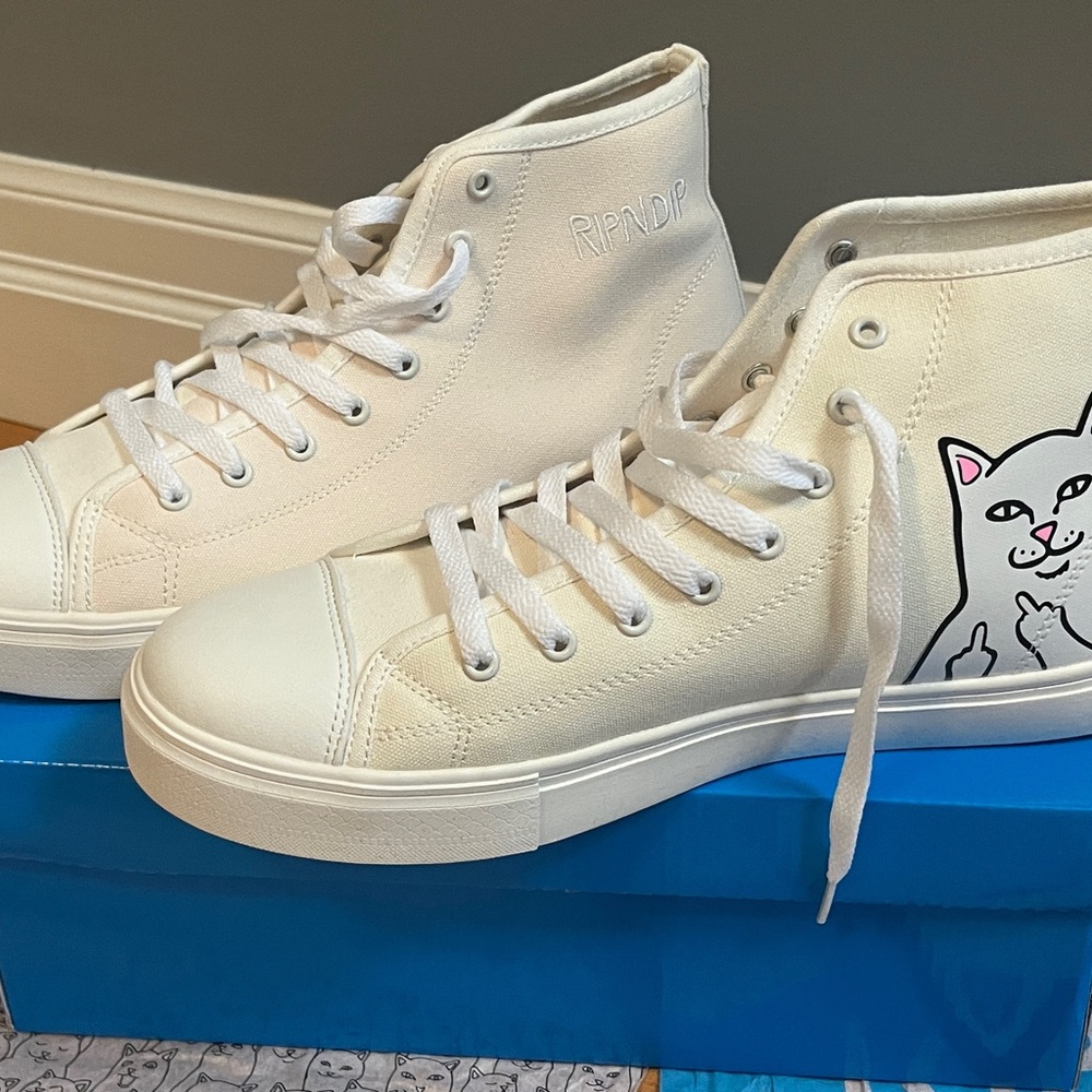 Brand New Ripndip Lord Nermal High-Tops Shoes (UV Reactive) - Size 11 (US, Mens)